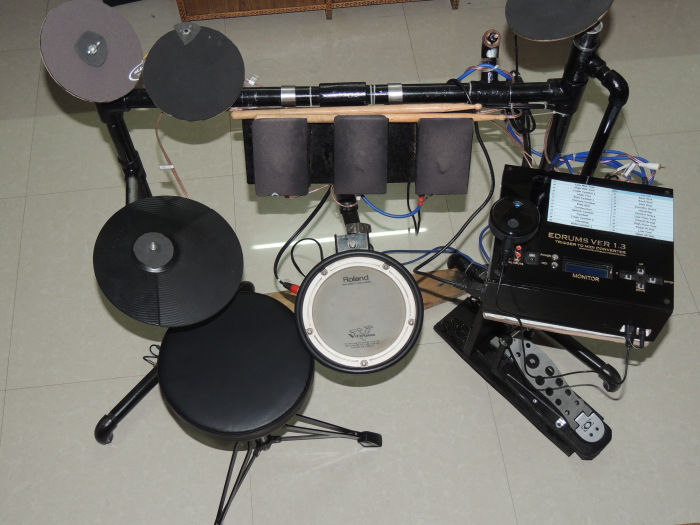 DIY electronic drum kit